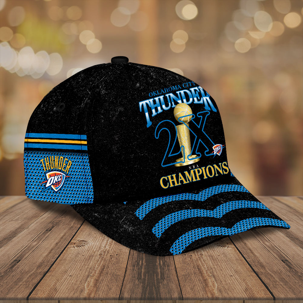 Oklahoma City Thunder 2025 NBA Champions Classic Cap – HOATT 11495