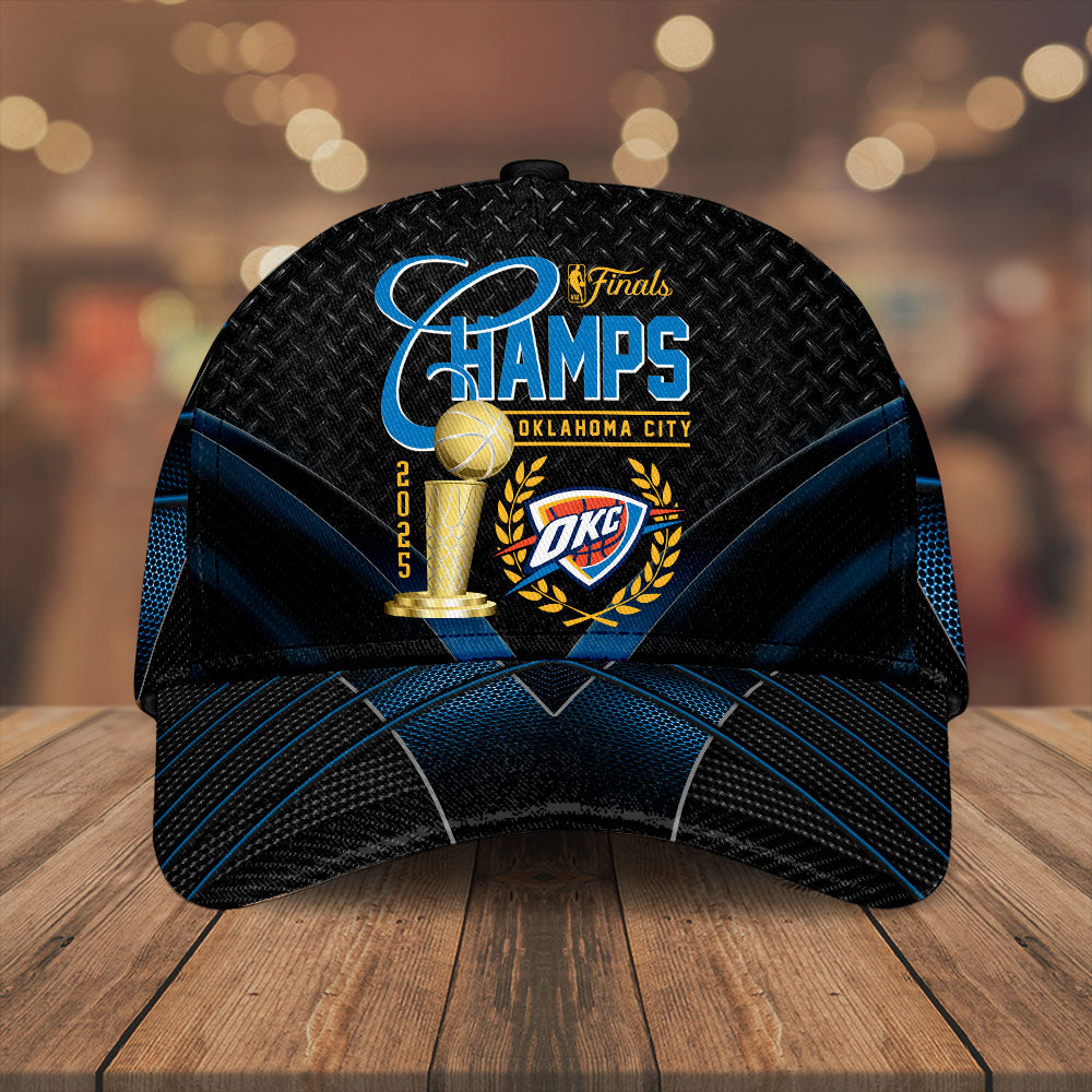 Oklahoma City Thunder 2025 NBA Champions Classic Cap – HOATT 11497