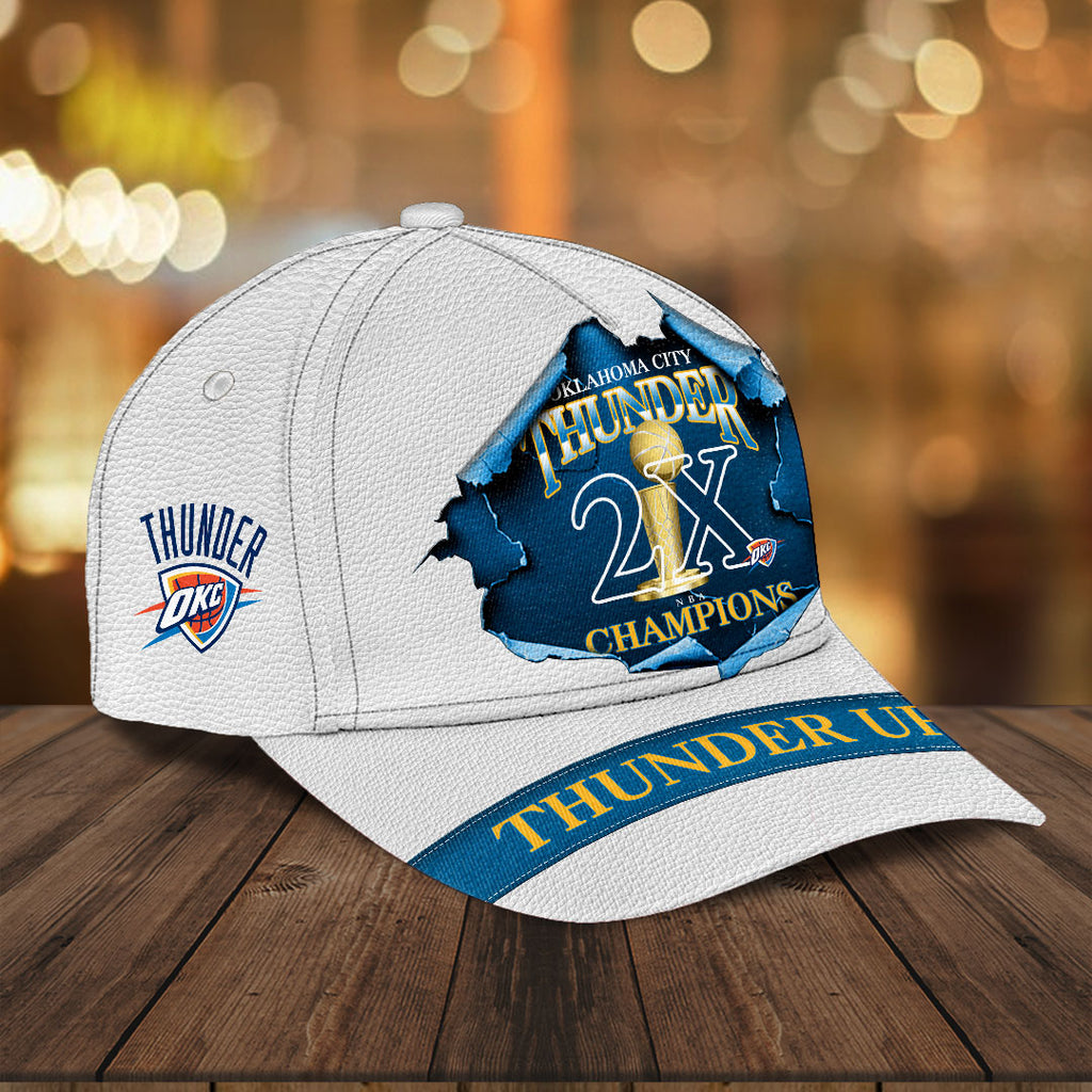 Oklahoma City Thunder 2025 NBA Champions Classic Cap – HOATT 11504