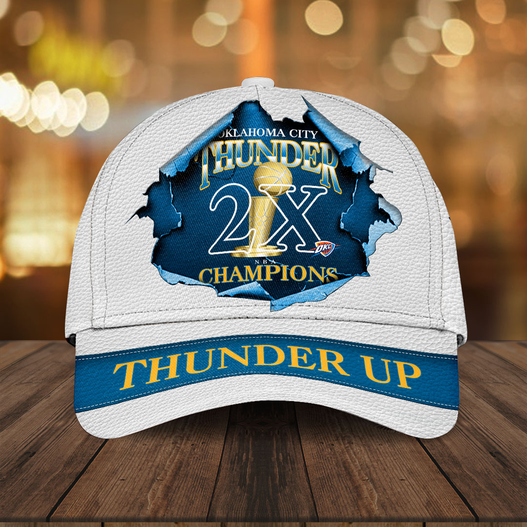 Oklahoma City Thunder 2025 NBA Champions Classic Cap – HOATT 11504