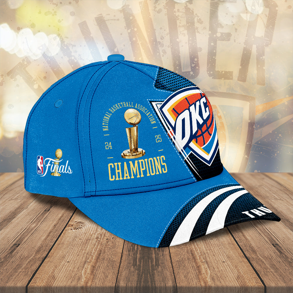 Oklahoma City Thunder 2025 NBA Champions Classic Cap – MAITM 11901
