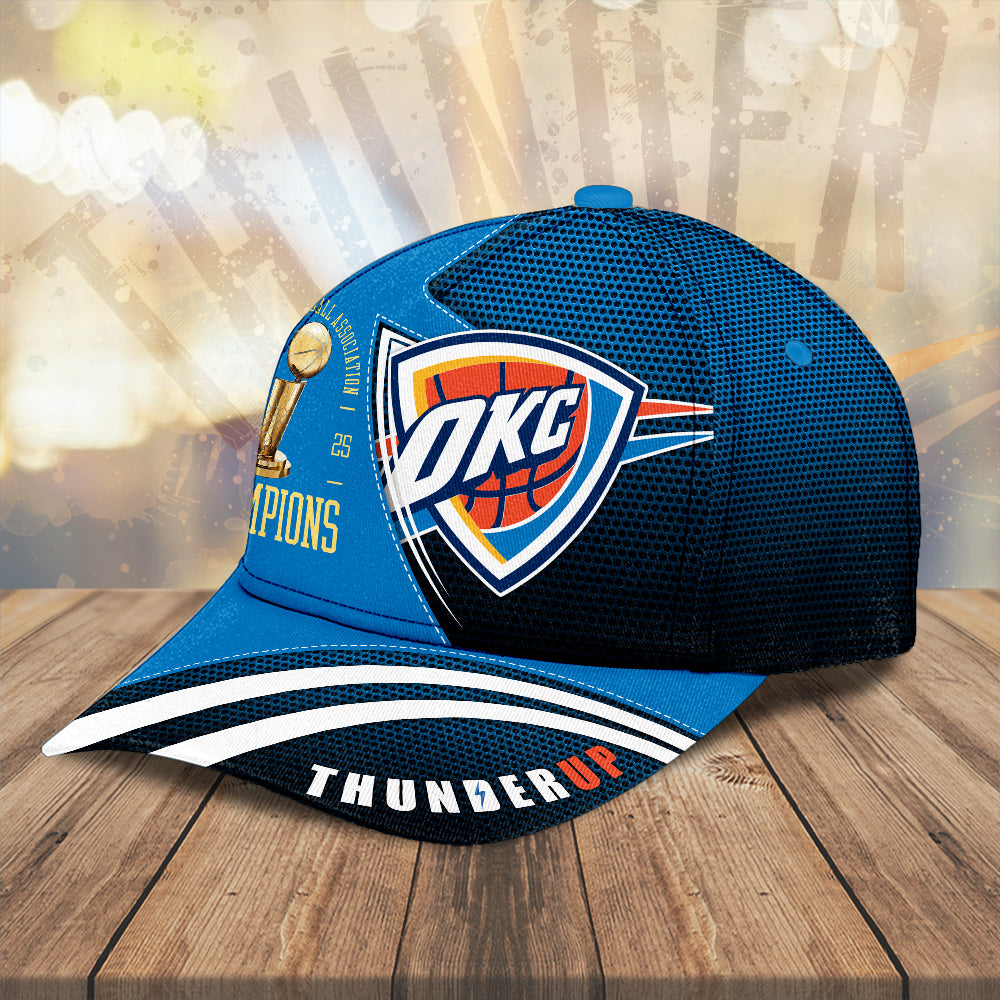 Oklahoma City Thunder 2025 NBA Champions Classic Cap – MAITM 11901