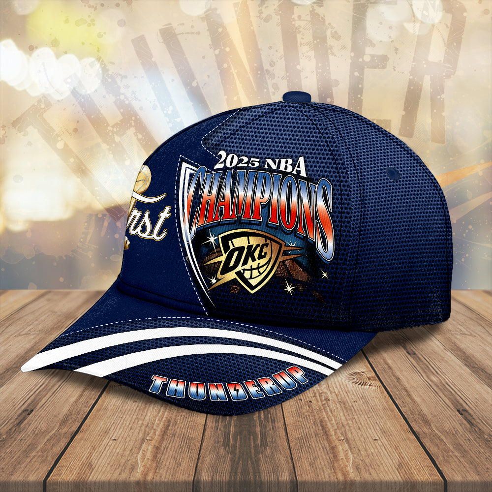 Oklahoma City Thunder 2025 NBA Champions Classic Cap – MAITM 11982