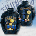 Oklahoma City Thunder 2025 NBA Champions 3D Apparel – MAITM 11776