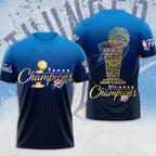 Oklahoma City Thunder 2025 NBA Champions 3D Apparel – MAITM 11800