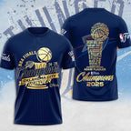 Oklahoma City Thunder 2025 NBA Champions 3D Apparel – MAITM 11802