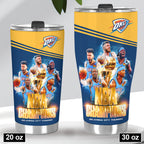 Oklahoma City Thunder 2025 NBA Champions Tumbler Cup – HOATT 11408