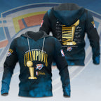Oklahoma City Thunder 2025 NBA Champions 3D Apparel – HOATT 11360