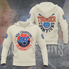 Oklahoma City Thunder 2025 NBA Champions 3D Apparel – TANTN 13940