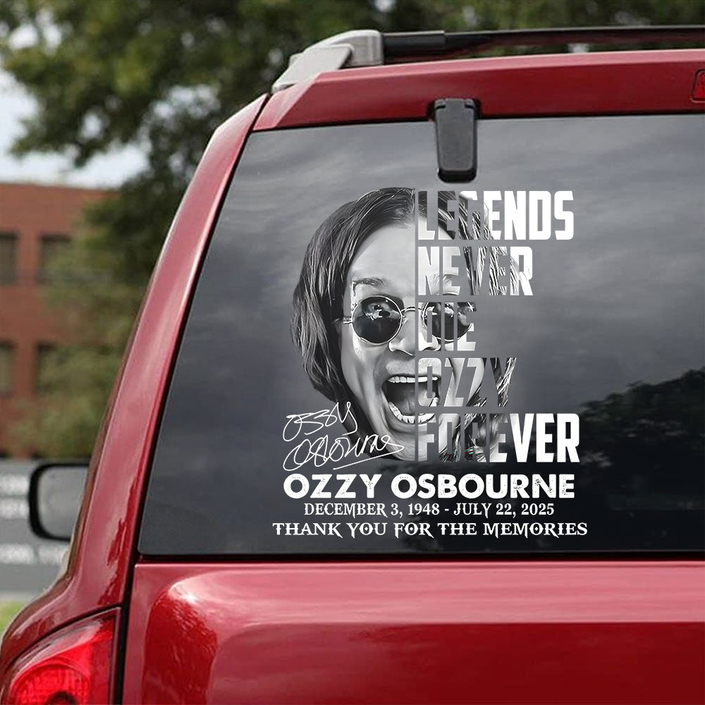 Ozzy Osbourne Car Sticker – MAITM12501