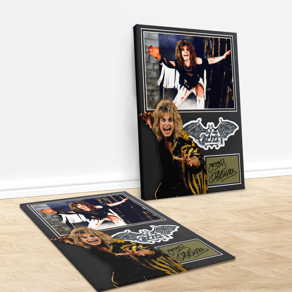 Ozzy Osbourne Rectangle Canvas With Inner Frame – MAITM 12477