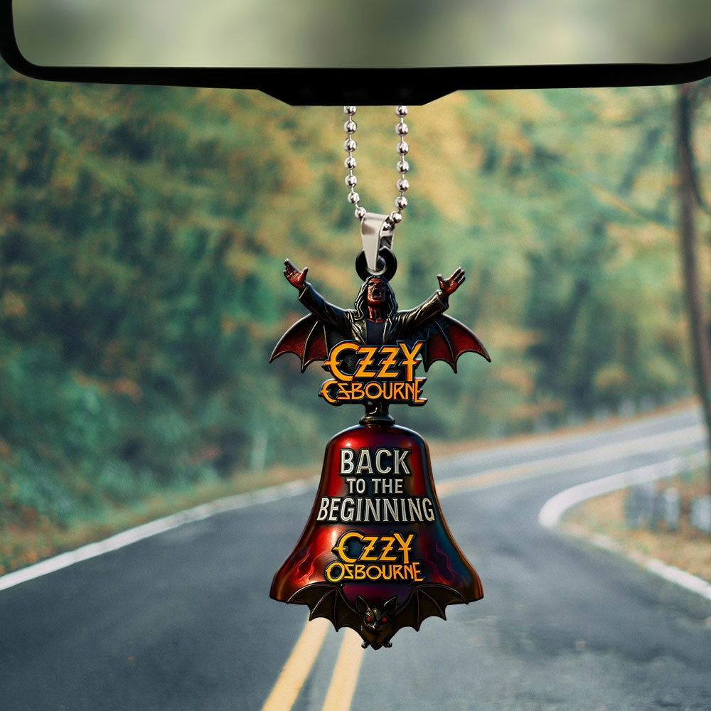 Ozzy Osbourne Custom Shape 1-sided Acrylic Car Ornament – GNENEW616
