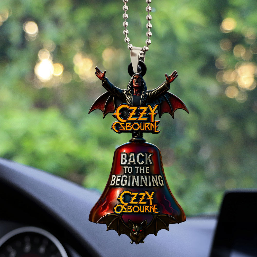 Ozzy Osbourne Custom Shape 1-sided Acrylic Car Ornament – GNENEW616