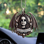 Ozzy Osbourne Custom shape 2-sided Acrylic Car Ornament – GNENEW615