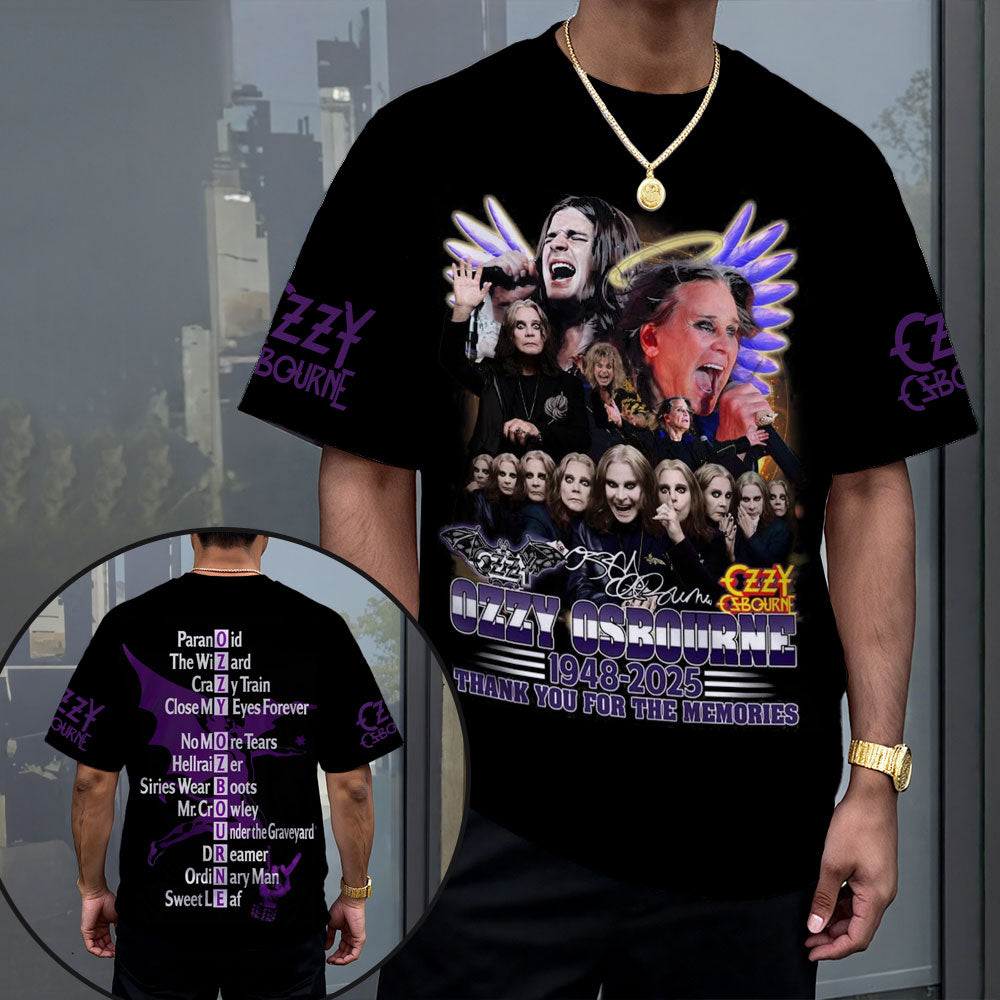 Ozzy Osbourne 3D Apparel – MAITM 12335