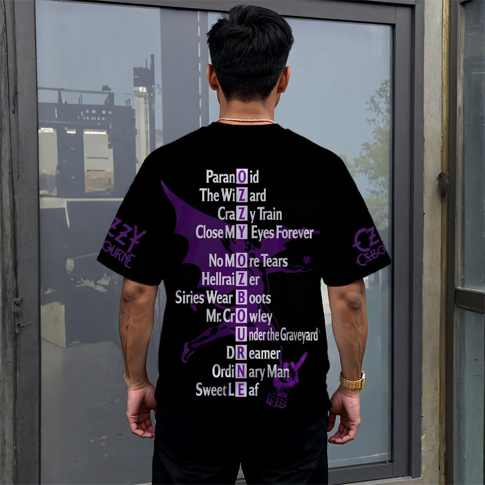 Ozzy Osbourne 3D Apparel – MAITM 12335