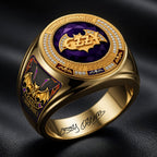 Ozzy Osbourne 3D Engraved Ring – HOATT18263