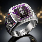 Ozzy Osbourne 3D Engraved Ring – HOATT18359