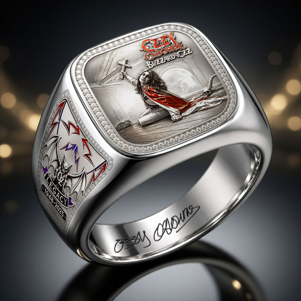 Ozzy Osbourne 3D Engraved Ring – HOATT20144