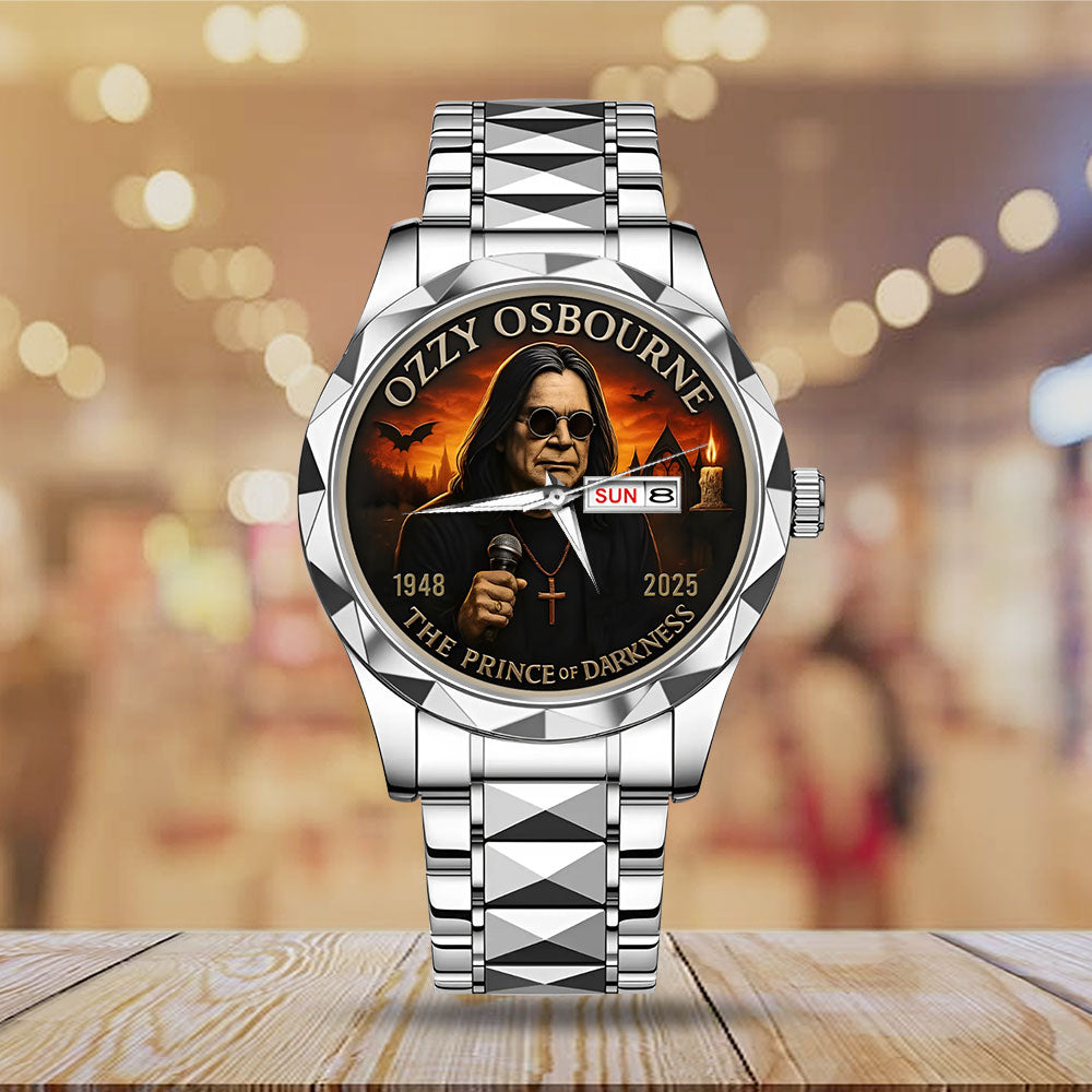 Ozzy Osbourne Alloy Luxury Quartz Watch – MAITM 12239