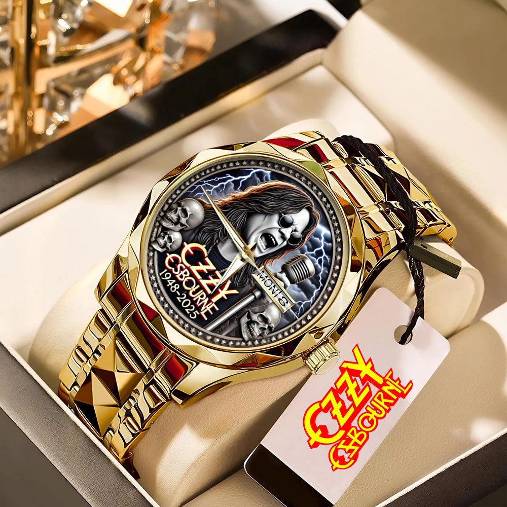 Ozzy Osbourne Alloy Luxury Quartz Watch – MAITM 12273