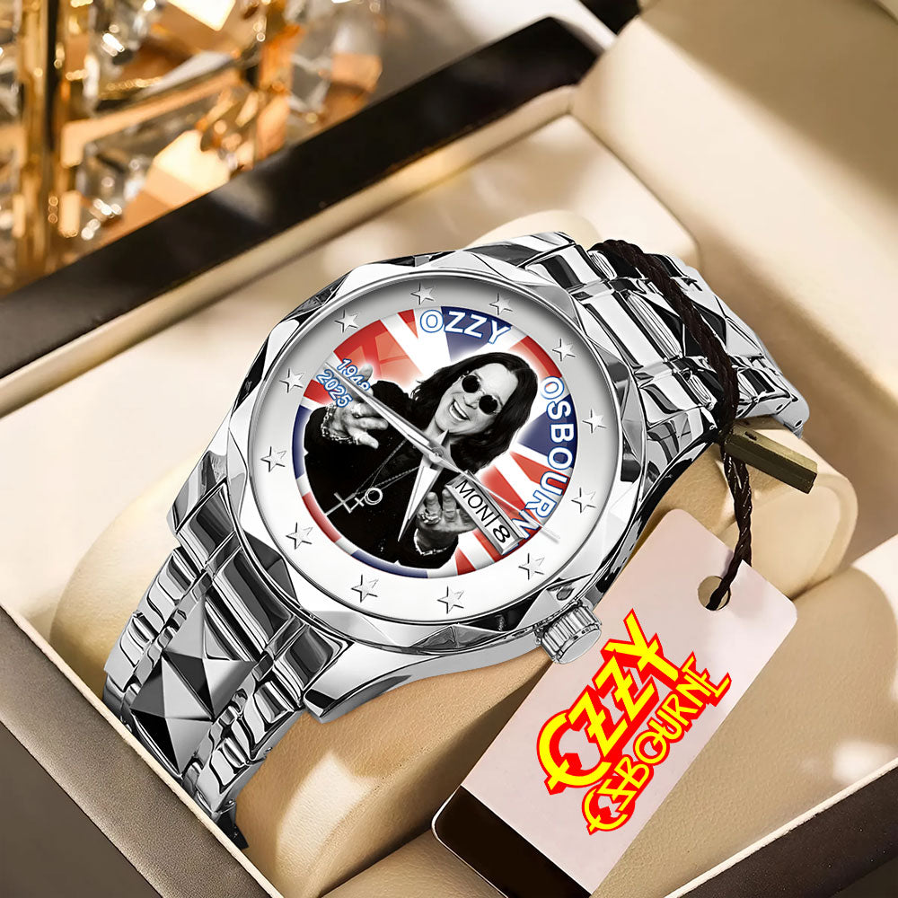 Ozzy Osbourne Alloy Luxury Quartz Watch – MAITM 12438
