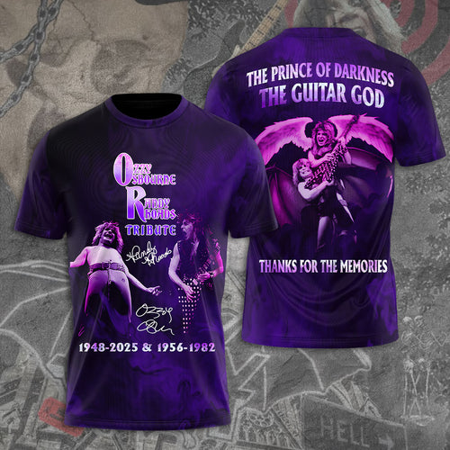 Ozzy Osbourne x Randy Roads 3D Apparel – TANTN 15043