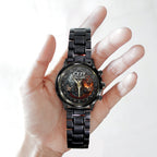 Ozzy Osbourne Black Stainless Steel Watch – TMTHU7947