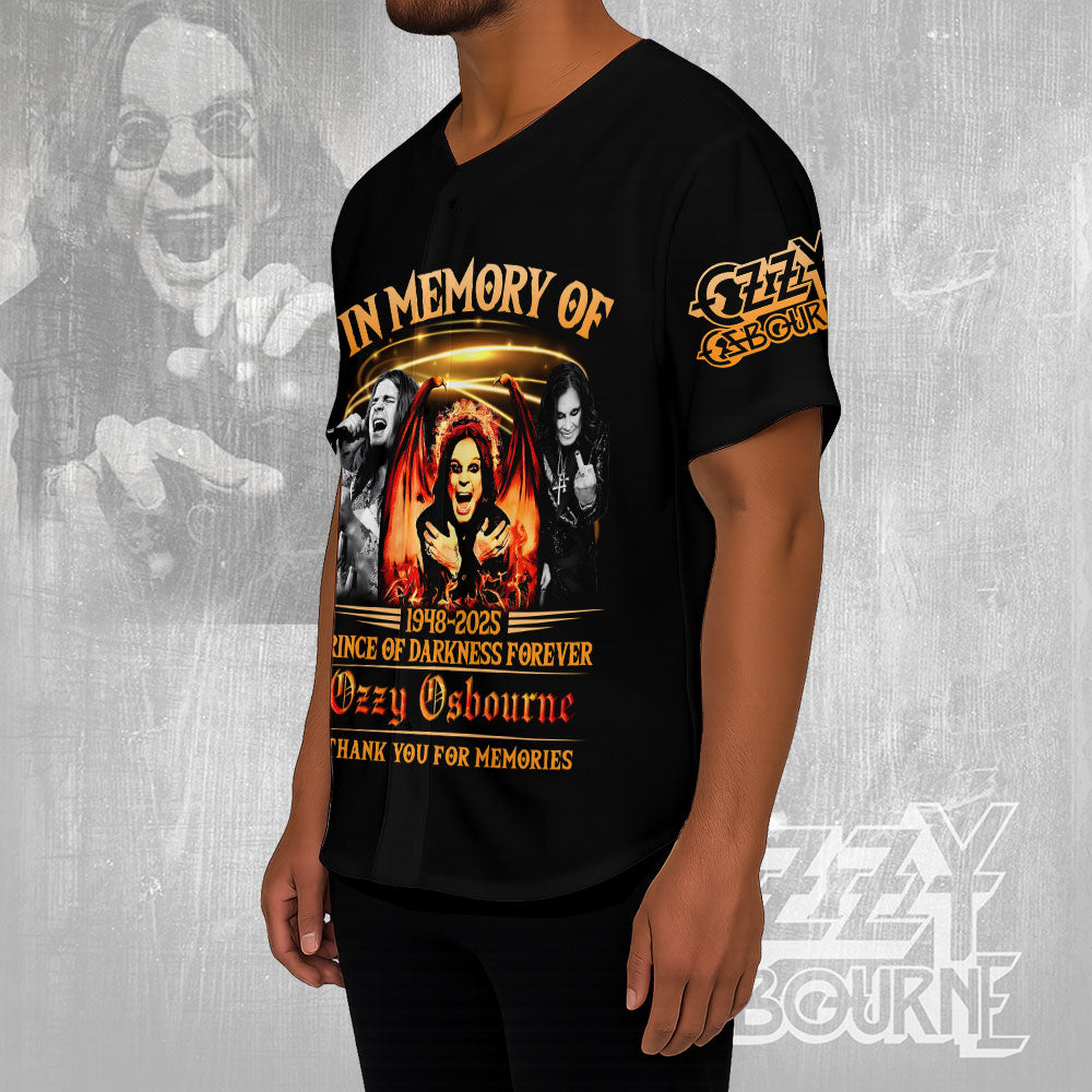 Ozzy Osbourne Baseball Jersey – MAITM 12430