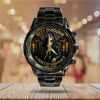 Ozzy Osbourne Black Stainless Steel Watch – MAITM 12309
