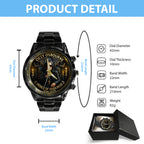 Ozzy Osbourne Black Stainless Steel Watch – MAITM 12309