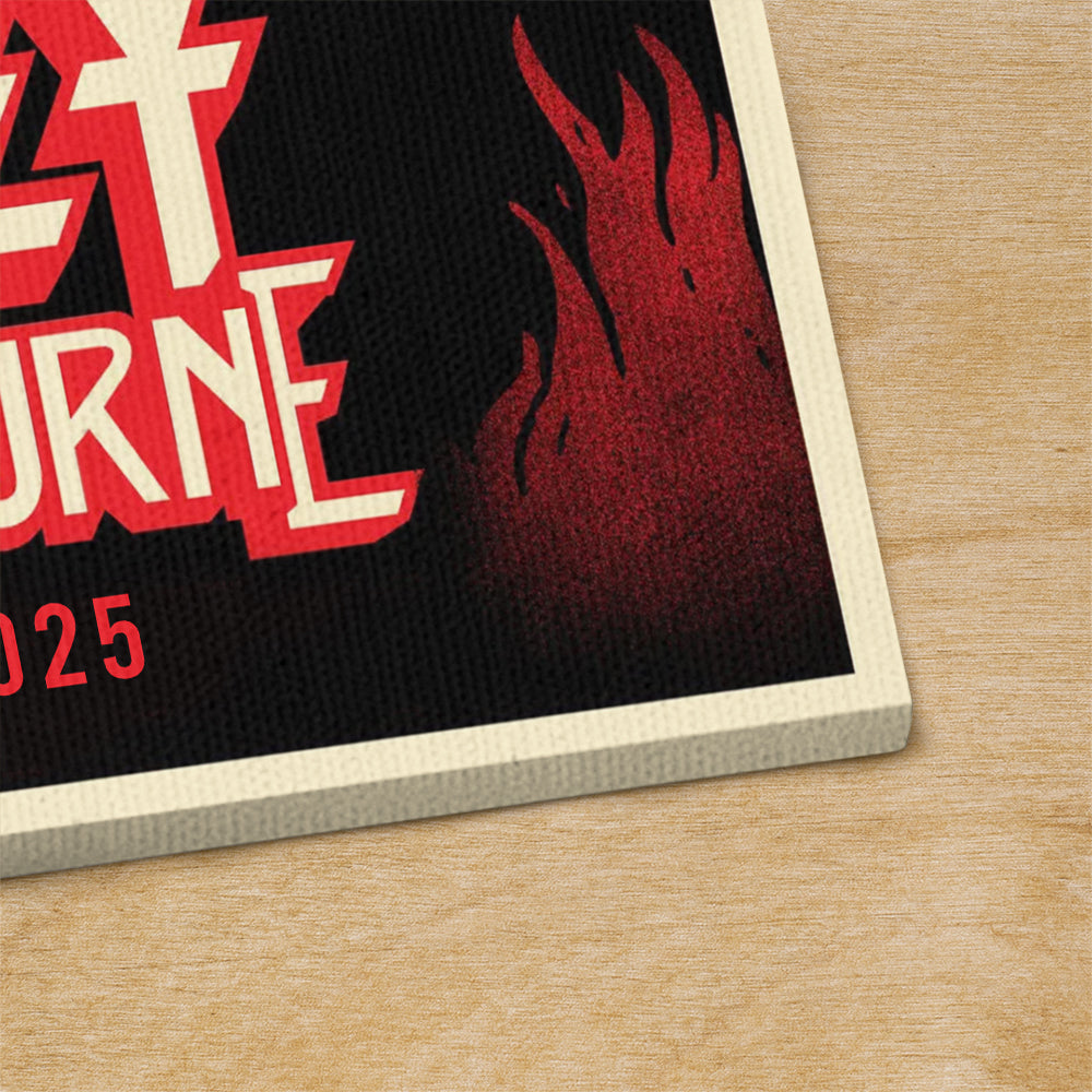 Ozzy Osbourne Rectangle Canvas With Inner Frame – MAITM 12231