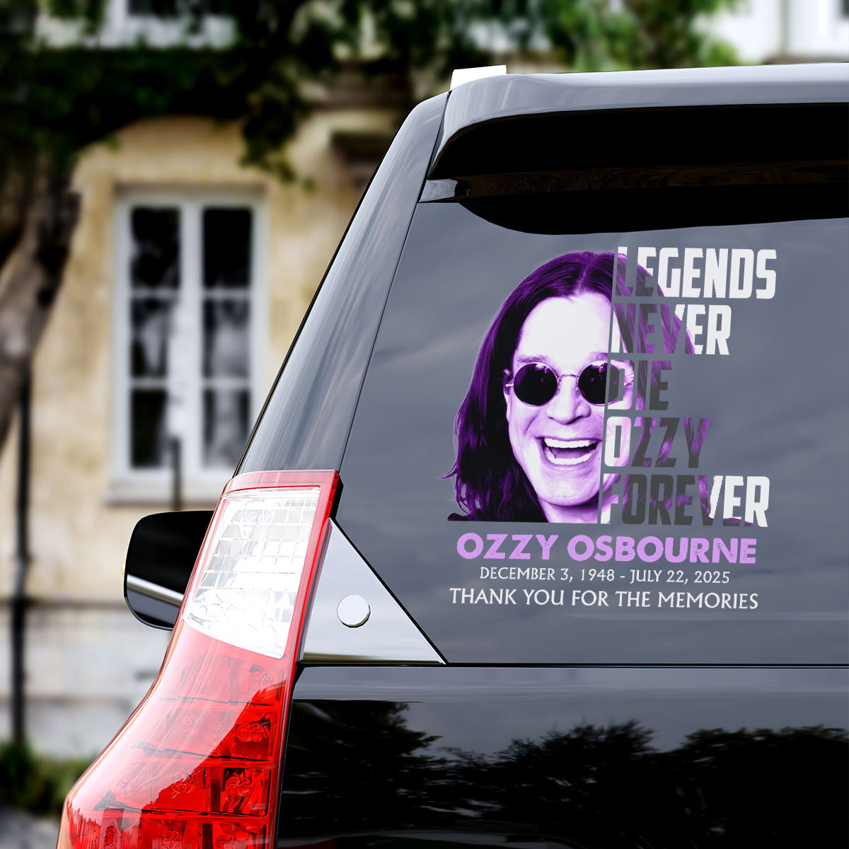 Ozzy Osbourne Car Sticker – HOATT13064