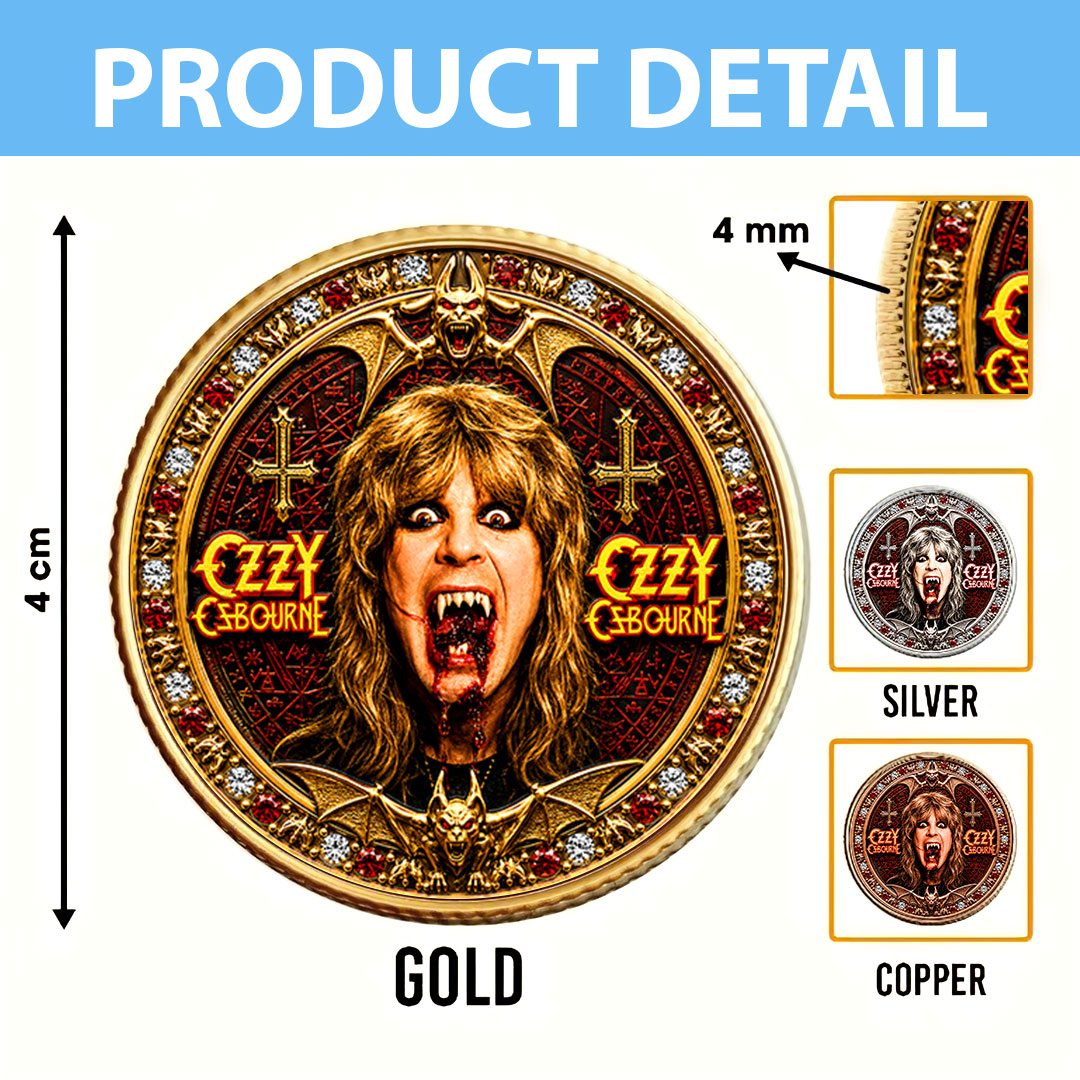 Ozzy Osbourne Commemorative Coin – HOATT20030