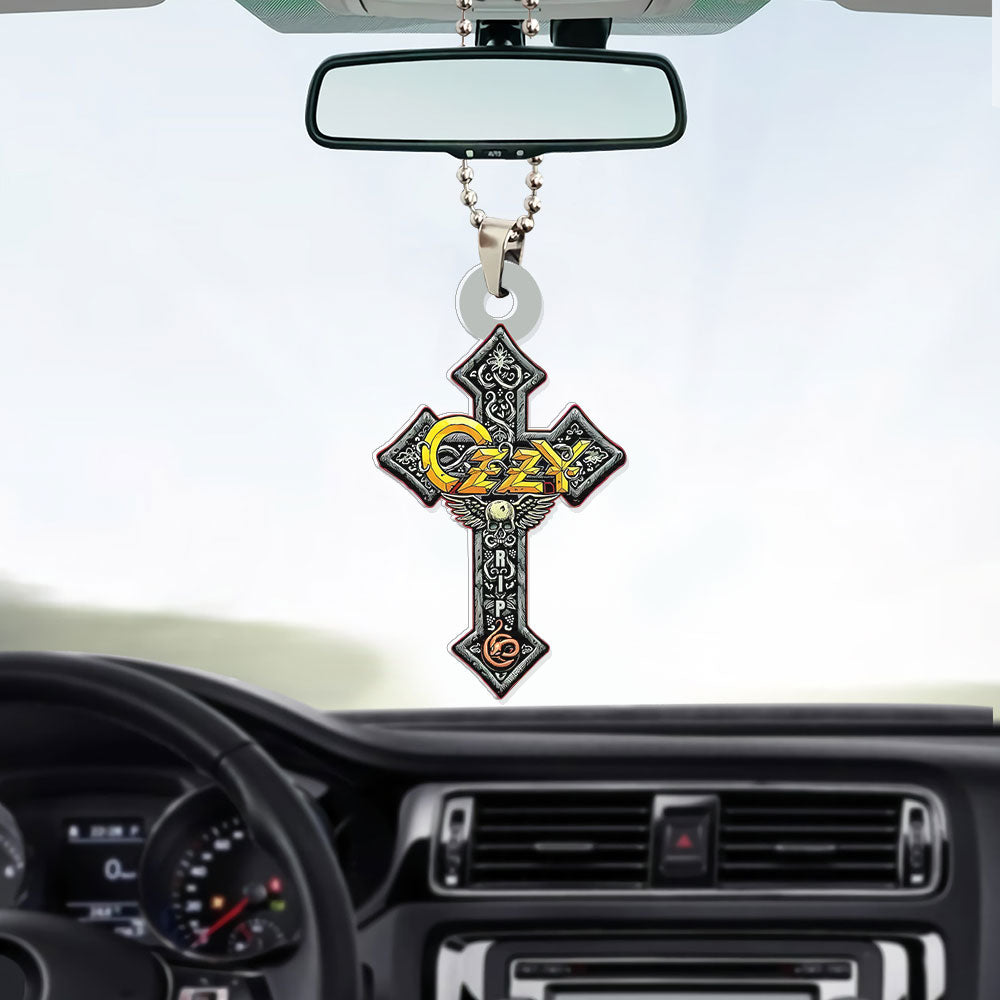 Ozzy Osbourne Custom Shape 1-sided Acrylic Car Ornament – GNE 4078