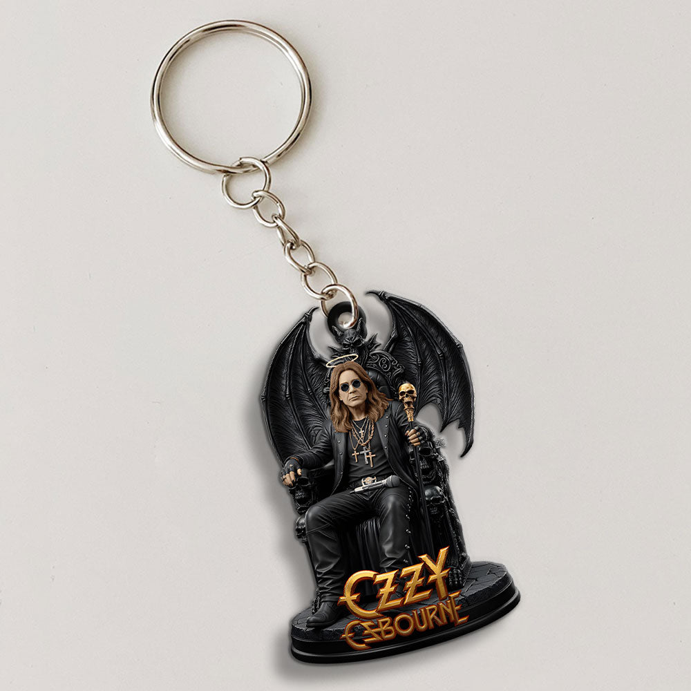 Ozzy Osbourne Custom Shape 1-sided Keychain – MAITM 12405