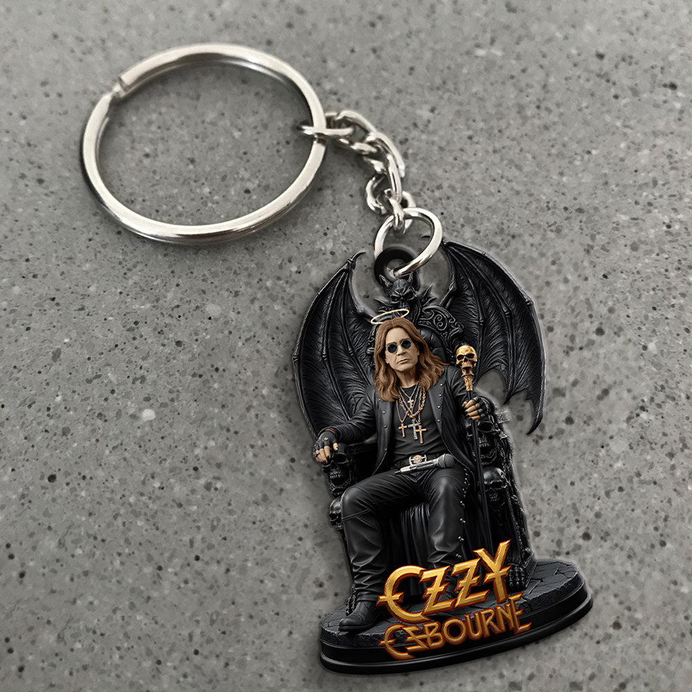 Ozzy Osbourne Custom Shape 1-sided Keychain – MAITM 12405