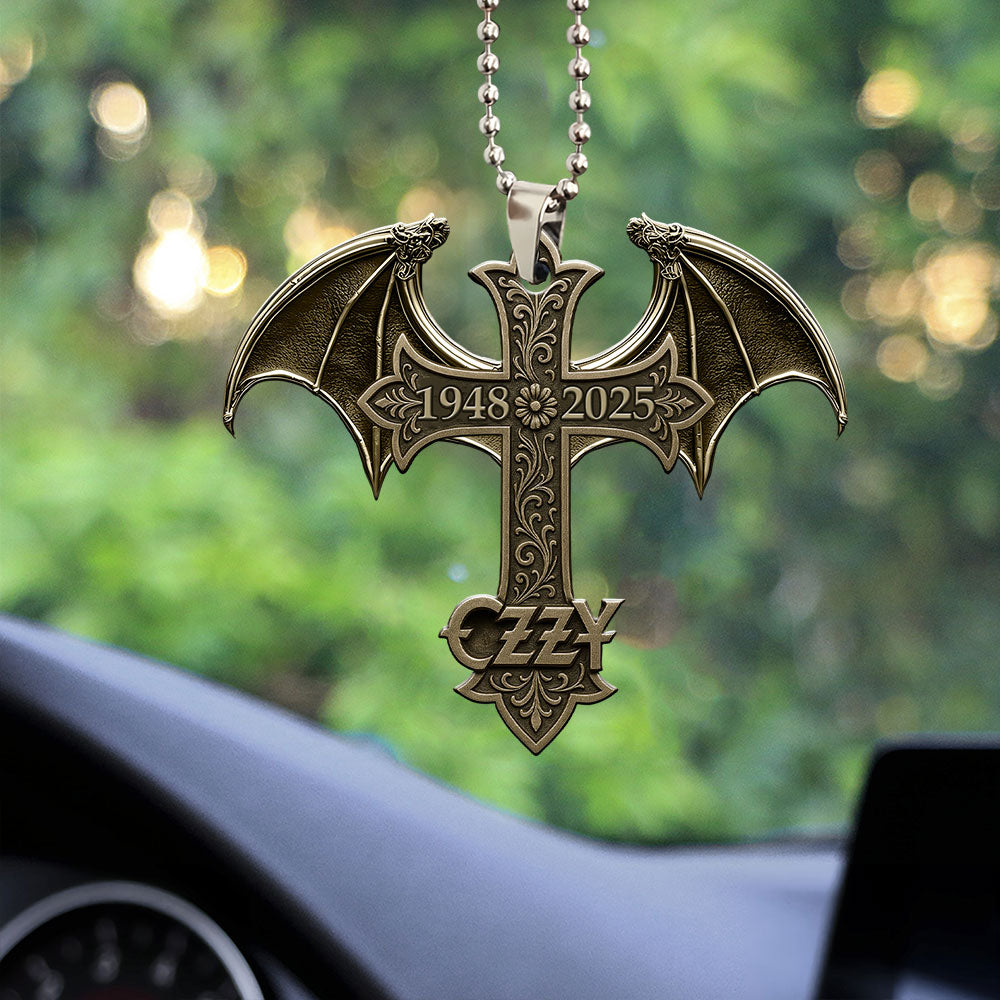 Ozzy Osbourne Custom Shape 1-sided Acrylic Car Ornament – MAITM 12380