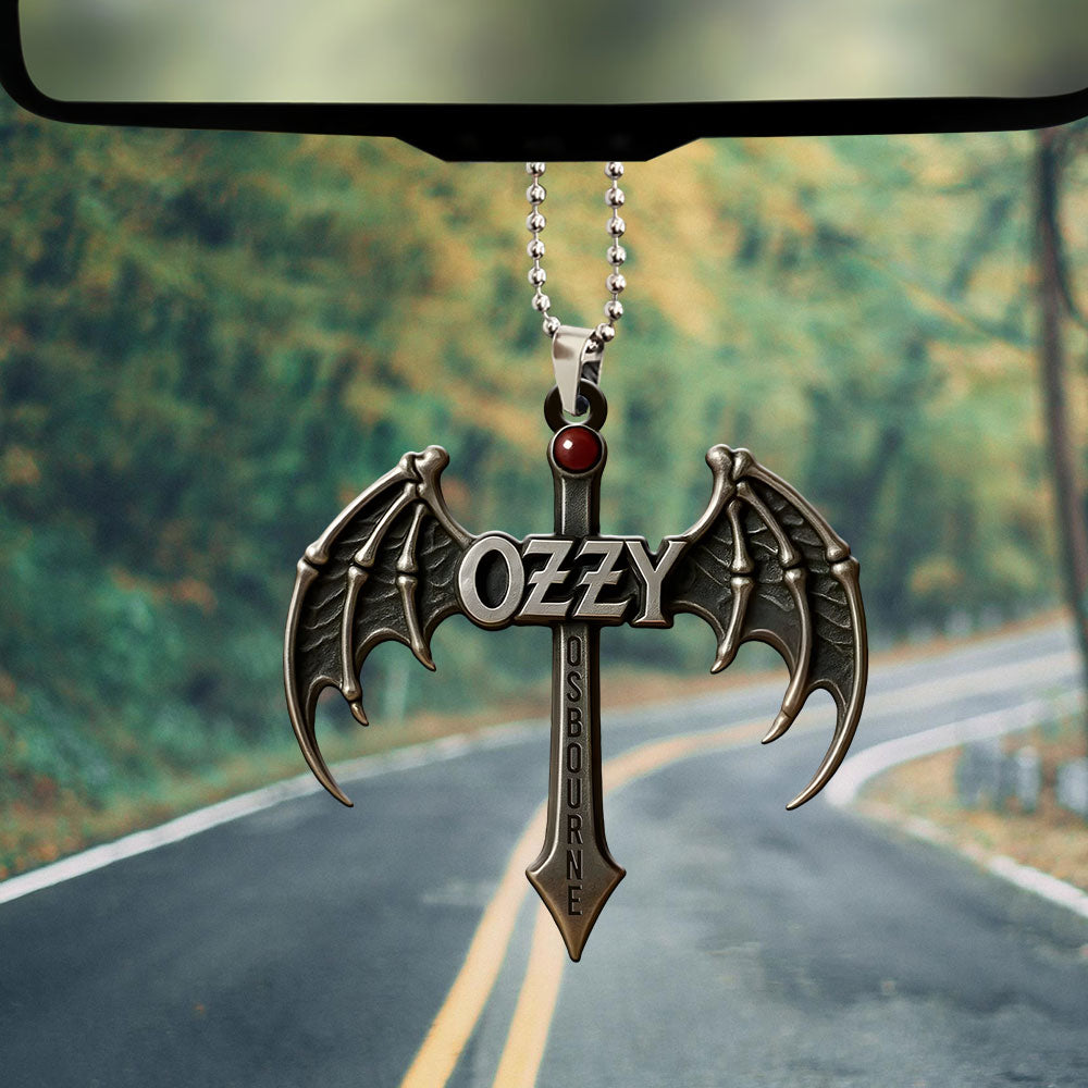 Ozzy Osbourne Custom Shape 1-sided Acrylic Car Ornament – MAITM 12383