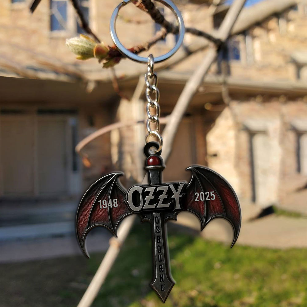 Ozzy Osbourne Custom Shape 1-sided Keychain – MAITM 12363