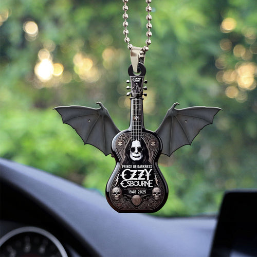 Ozzy Osbourne Custom shape 2-sided Acrylic Car Ornament – MAITM 12301