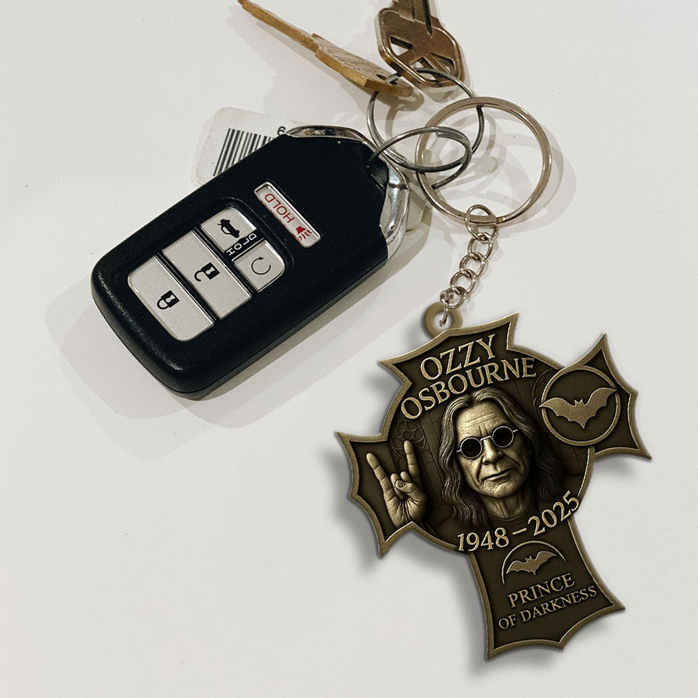 Ozzy Osbourne Custom Shape 2-sided Keychain – MAITM 12304
