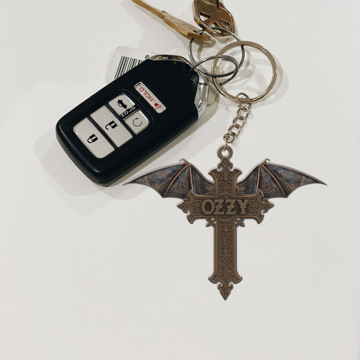 Ozzy Osbourne Custom Shape 2-sided Keychain – MAITM 12440
