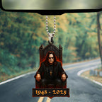 Ozzy Osbourne Custom shape 2-sided Acrylic Car Ornament – TANTN 15061