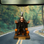 Ozzy Osbourne Custom shape 2-sided Acrylic Car Ornament – TANTN15495