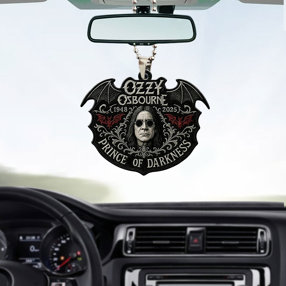 Ozzy Osbourne Custom Shape 1-sided Acrylic Car Ornament – GNE NEW574