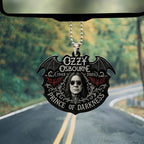Ozzy Osbourne Custom Shape 1-sided Acrylic Car Ornament – GNE NEW574
