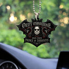 Ozzy Osbourne Custom Shape 1-sided Acrylic Car Ornament – GNE NEW575