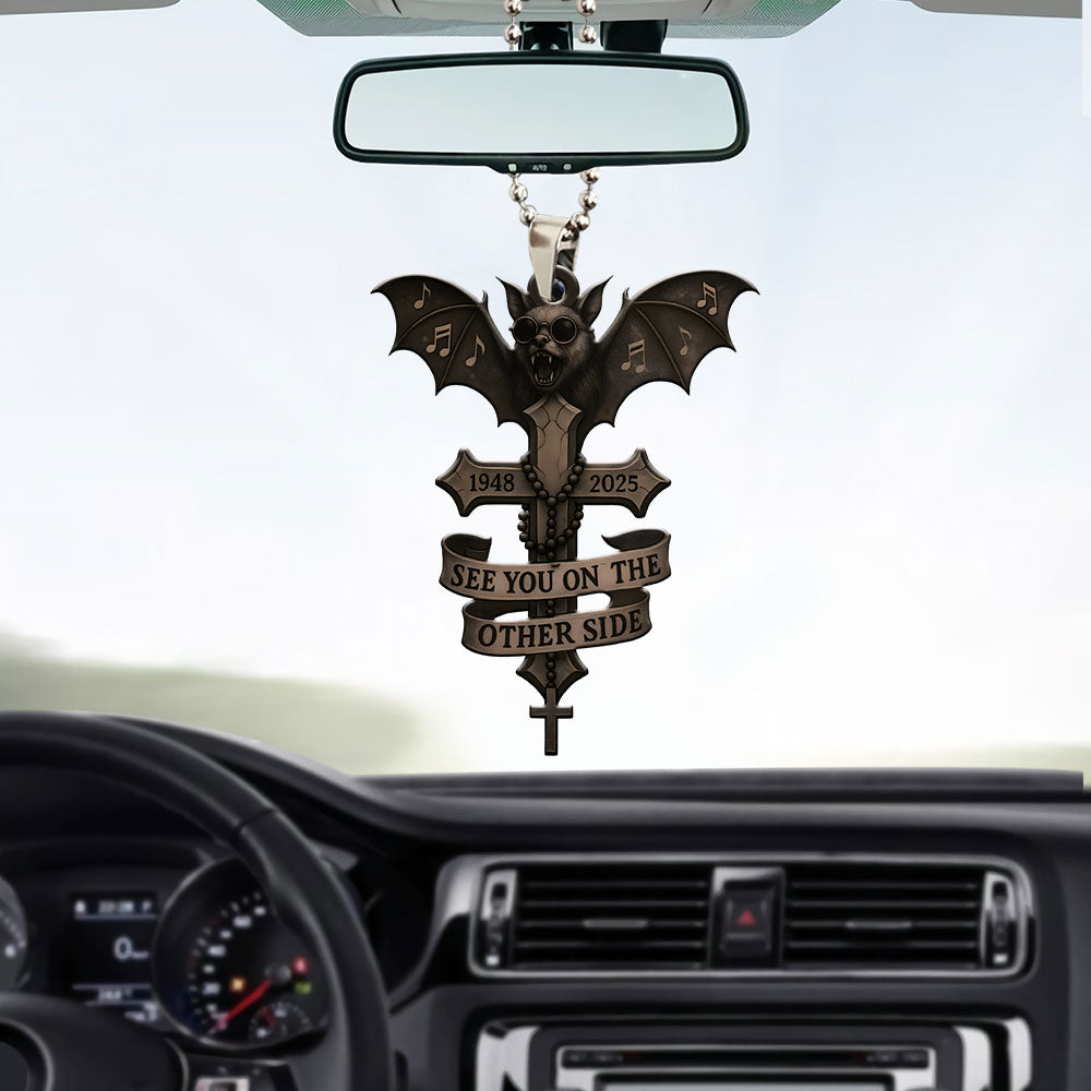 Ozzy Osbourne Custom shape 2-sided Acrylic Car Ornament – GNE NEW561