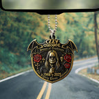 Ozzy Osbourne Custom shape 2-sided Acrylic Car Ornament – GNE NEW565